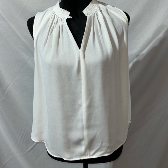 Banana Republic Smocked-Neck Blouse Size M - Picture 3 of 4